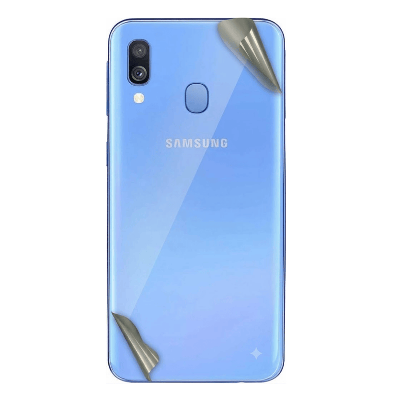9eight5 Mobile Phone Accessories Back Hydrogel Protector for Samsung Galaxy A40 (Pack of 2) Back Hydrogel Protector for Samsung Galaxy A40 (Pack of 2)