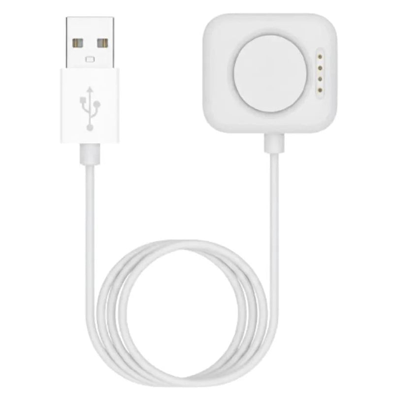 USB-A Magnetic Charger Cable OnePlus Watch (OnePlus Watch 2 / Watch 2R / Watch 3) (White) 1m by That Watch Shop