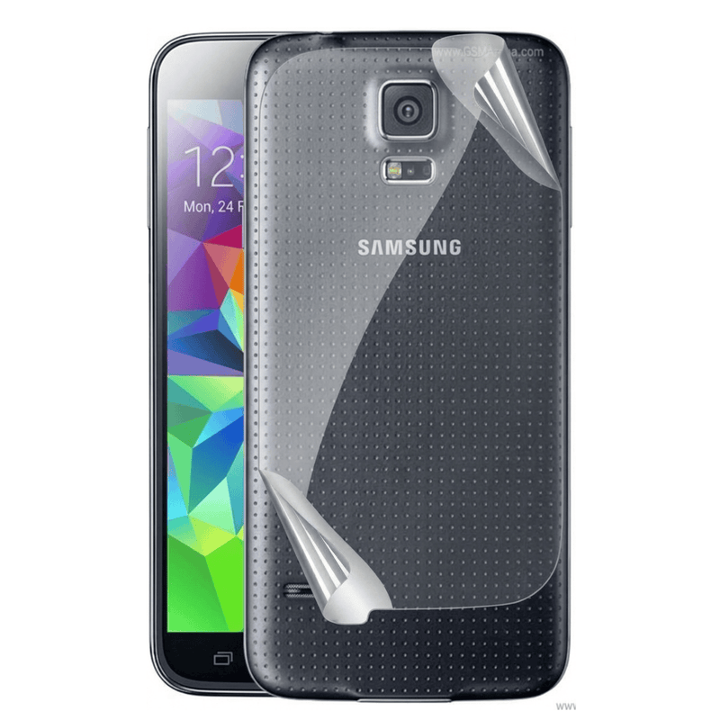 9eight5 Mobile Phone Accessories Back Hydrogel Protector for Samsung Galaxy S5 (Pack of 2) Back Hydrogel Protector for Samsung Galaxy S5 (Pack of 2)