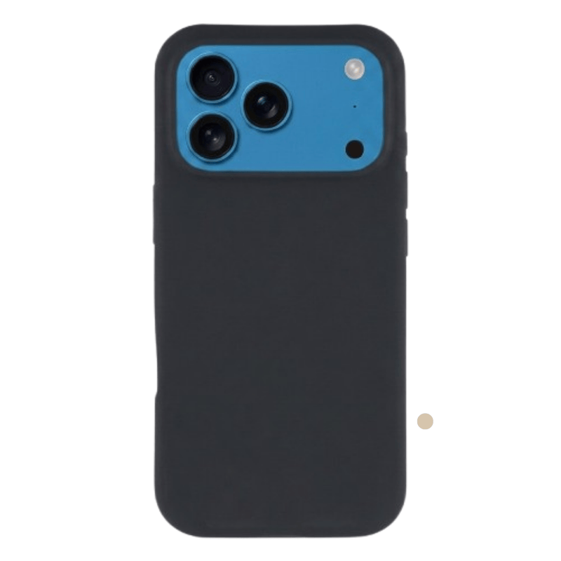 9eight5 Screen protector Silicone case for iPhone 18 Pro Max (Black) Black Silicone Case For iPhone 18 Pro Max