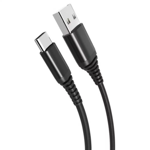 USB-A to USB-C Charger Cable for OnePlus Phones (Black) 1m by 9eight5