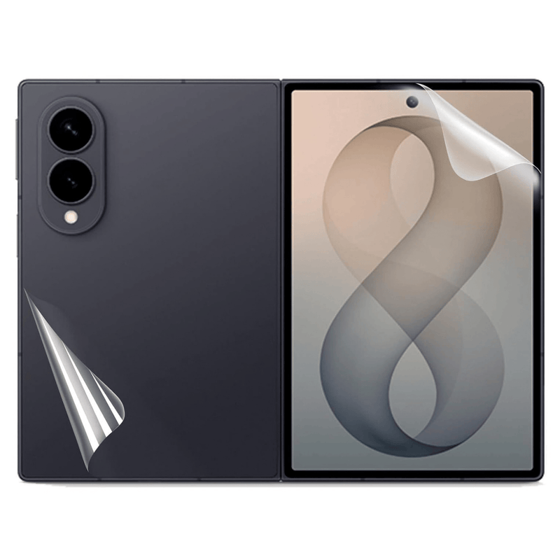 9eight5 Mobile Phone Accessories Galaxy Z Fold8 Back Hydrogel Protector Shield for Safe Back Galaxy Z Fold8 Back Hydrogel Protector Shield