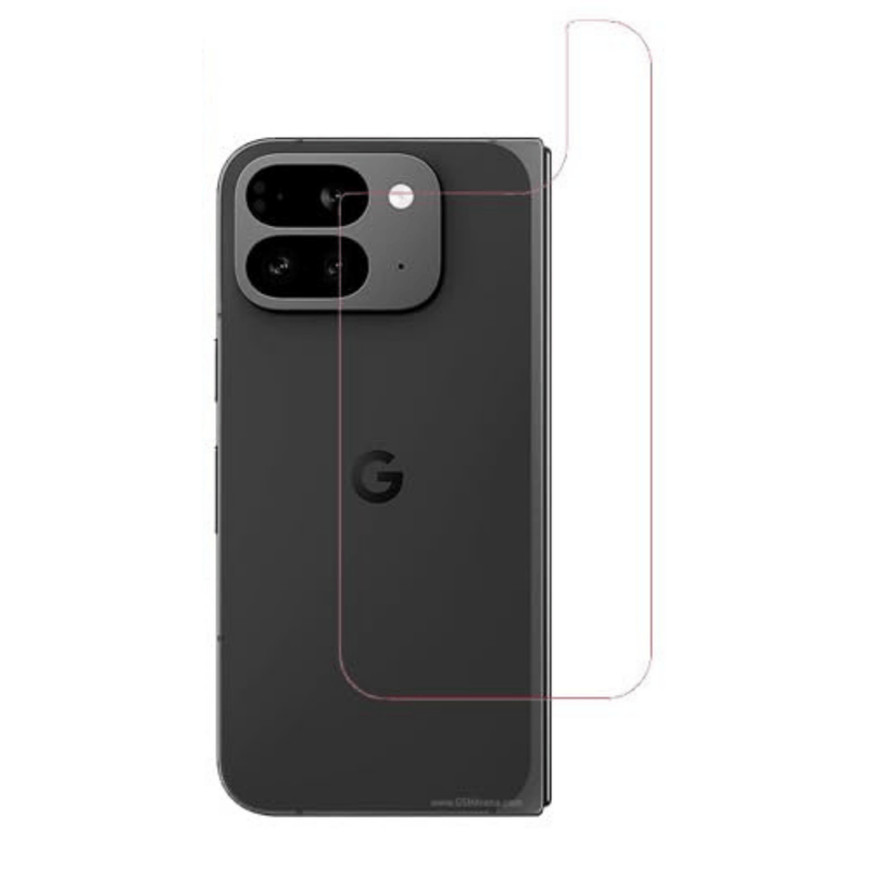 9eight5 Mobile Phone Accessories Back Hydrogel Protector for Google Pixel 9 Pro Fold (Pack of 2) Back Hydrogel Protector for Google Pixel 9 Pro Fold (Pack of 2)