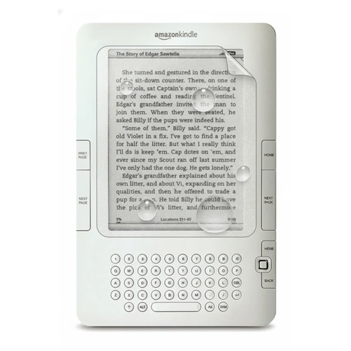 Hydrogel Screen Protector for Kindle 2 (Pack of 2) by 9eight5