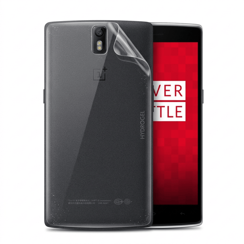 9eight5 Mobile Phone Accessories Back Hydrogel Protector for OnePlus 1 (Pack of 2) Back Hydrogel Protector for OnePlus 1 (Pack of 2)