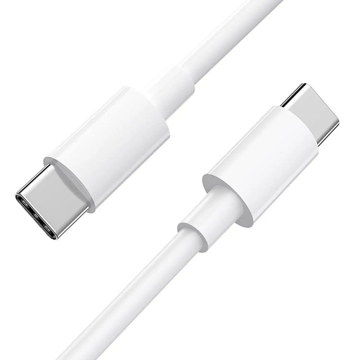 USB-C to USB-C Charger Cable for Nokia Phones (White) 1m by 9eight5