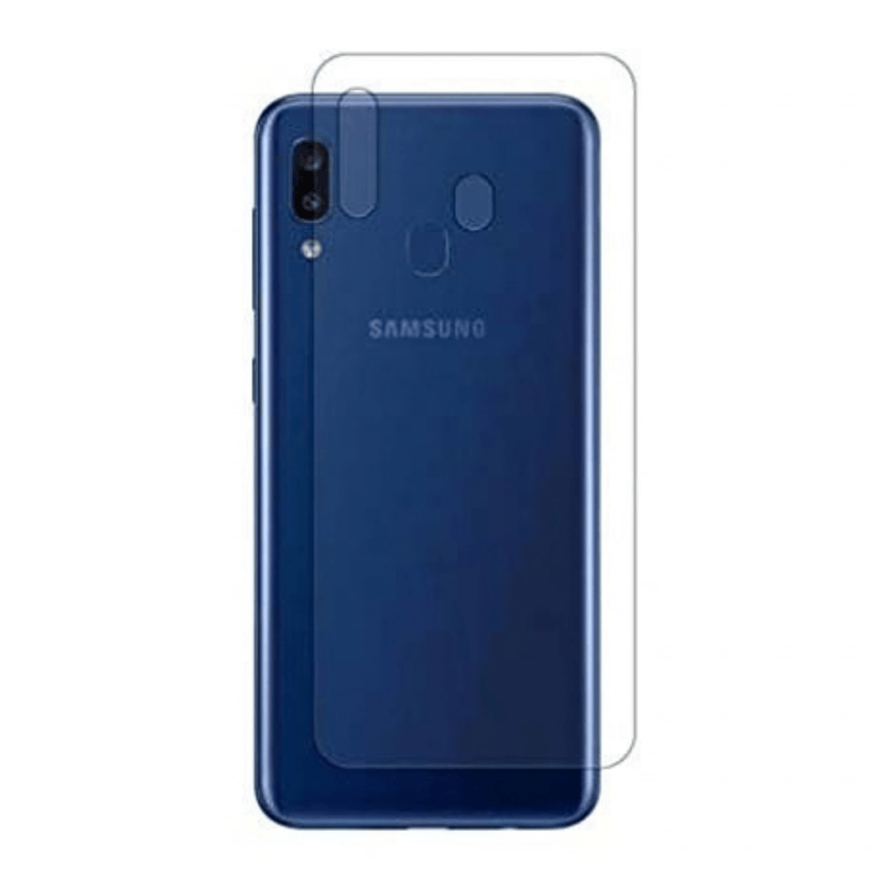 9eight5 Mobile Phone Accessories Samsung Galaxy A20 Back Hydrogel Protector Pack Of 2 Samsung Galaxy A20 Back Hydrogel Protector Pack 2