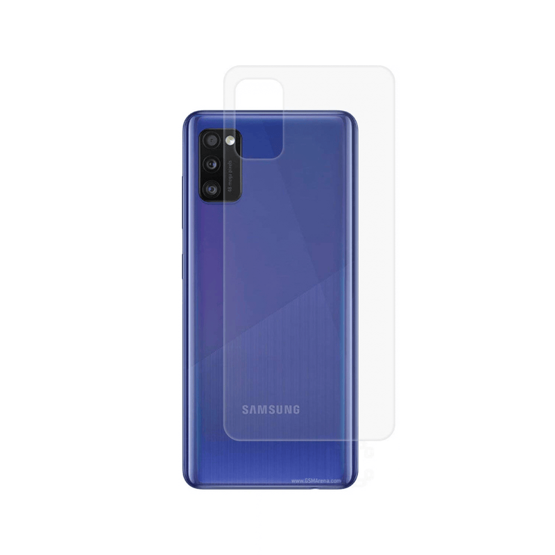 9eight5 Mobile Phone Accessories Samsung Galaxy A41 Back Hydrogel Protector Clear Shield Samsung Galaxy A41 Back Hydrogel Protector