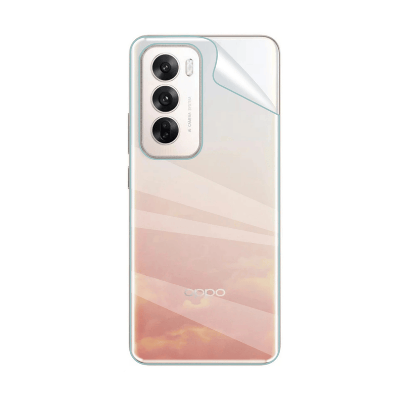 9eight5 Mobile Phone Accessories Back Hydrogel Protector for Oppo Reno12 Back Hydrogel Protector for Oppo Reno12
