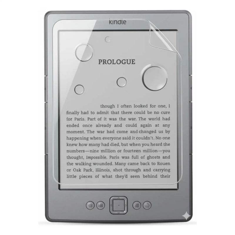 Hydrogel Screen Protector for Kindle 4 (Pack of 2) by 9eight5
