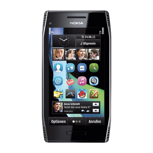 Hydrogel Screen Protector for Nokia X7-00 by 9eight5