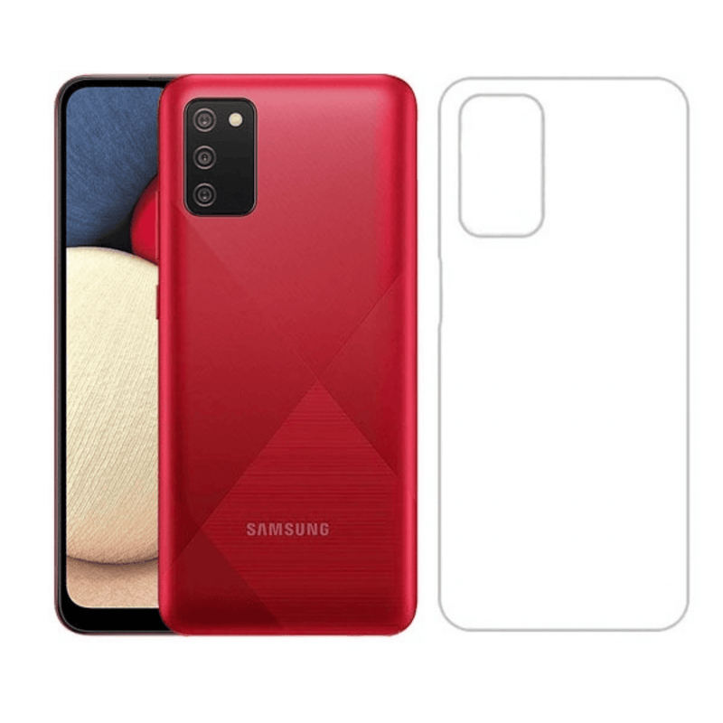 9eight5 Mobile Phone Accessories Back Hydrogel Protector For Samsung Galaxy A02S Pack Of 2 Hydrogel Back Protector for Samsung Galaxy A02S Pack 2