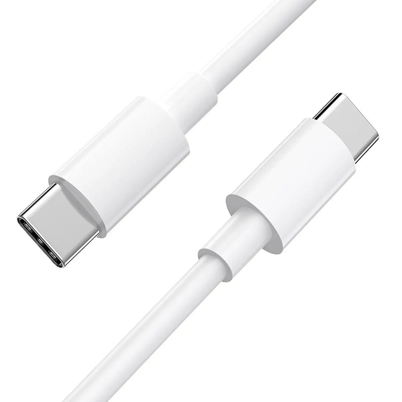 USB-C to USB-C Charger Cable for Huawei Phones (White) 1m by 9eight5