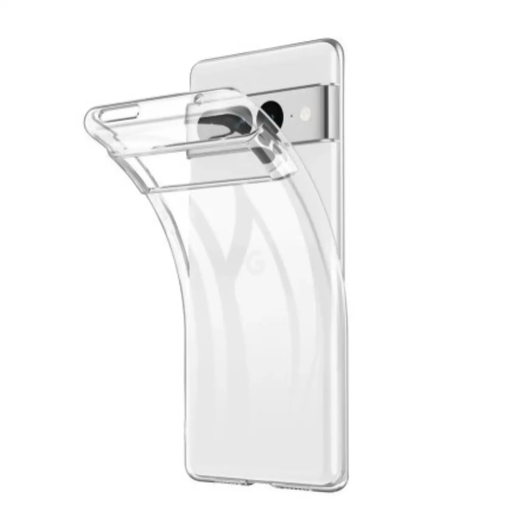 Silicone Case for Google Pixel 7a (clear) by 9eight5