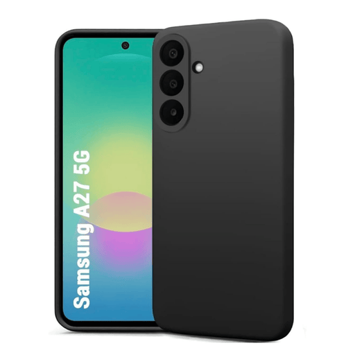 9eight5 Mobile Phone Accessories Silicone case for Samsung A27 (Black) Silicone case for Samsung A27 (Black)