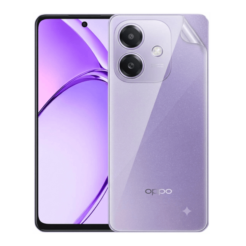 9eight5 Mobile Phone Accessories Back Hydrogel Protector for Oppo A3X (Pack of 2) Back Hydrogel Protector for Oppo A3X (Pack of 2)