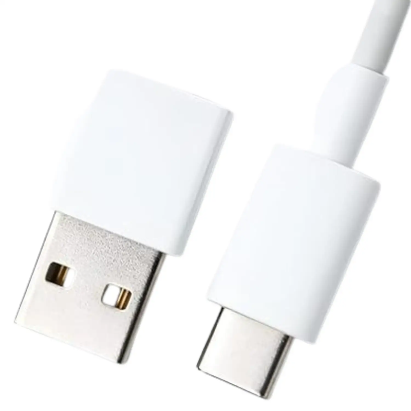 USB-A to USB-C Charger Cable for Nubia Phones (White) 1m by 9eight5