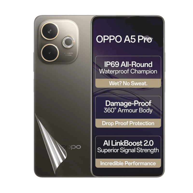9eight5 Mobile Phone Accessories Back Hydrogel Protector for Oppo A5 Pro Back Hydrogel Protector for Oppo A5 Pro