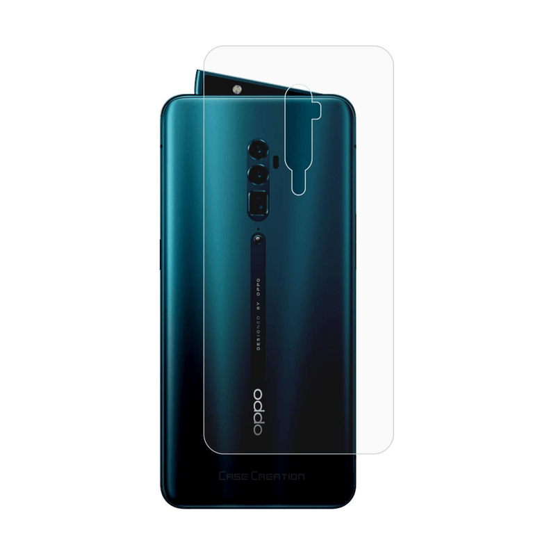 9eight5 Mobile Phone Accessories Back Hydrogel Protector for Oppo Reno 10X Zoom (Pack of 2) Back Hydrogel Protector for Oppo Reno 10X Zoom (Pack of 2)