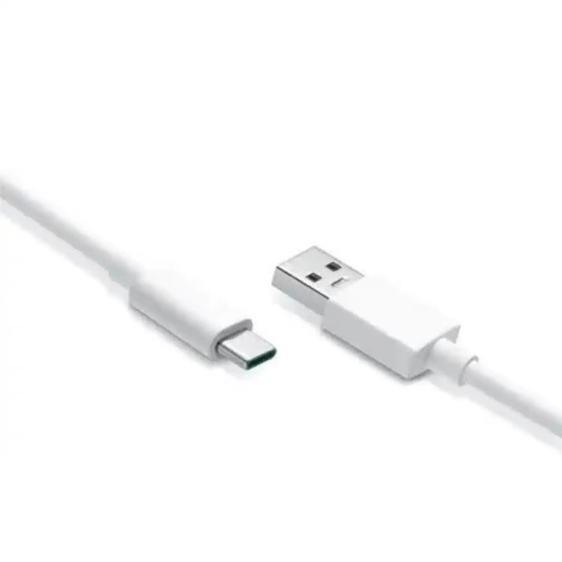 USB-A to USB-C Charger Cable for OnePlus Phones (White) 1m by 9eight5