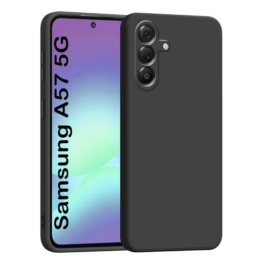9eight5 Mobile Phone Accessories Silicone case for Samsung A57 (Black) Silicone case for Samsung A57 (Black)