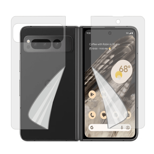 9eight5 Mobile Phone Accessories Back Hydrogel Protector for Google Pixel Fold (Pack of 2) Back Hydrogel Protector for Google Pixel Fold (Pack of 2)