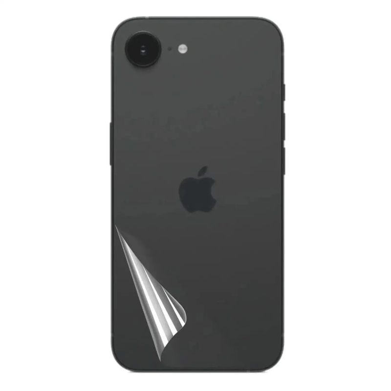 9eight5 Screen protector Back Hydrogel Screen Protector for iPhone 16e (Pack of 2) Back Hydrogel Screen Protector for iPhone 16e (Pack of 2)