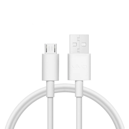 USB-A to micro-USB Charger Cable for Vivo Phones (White) 1m by 9eight5