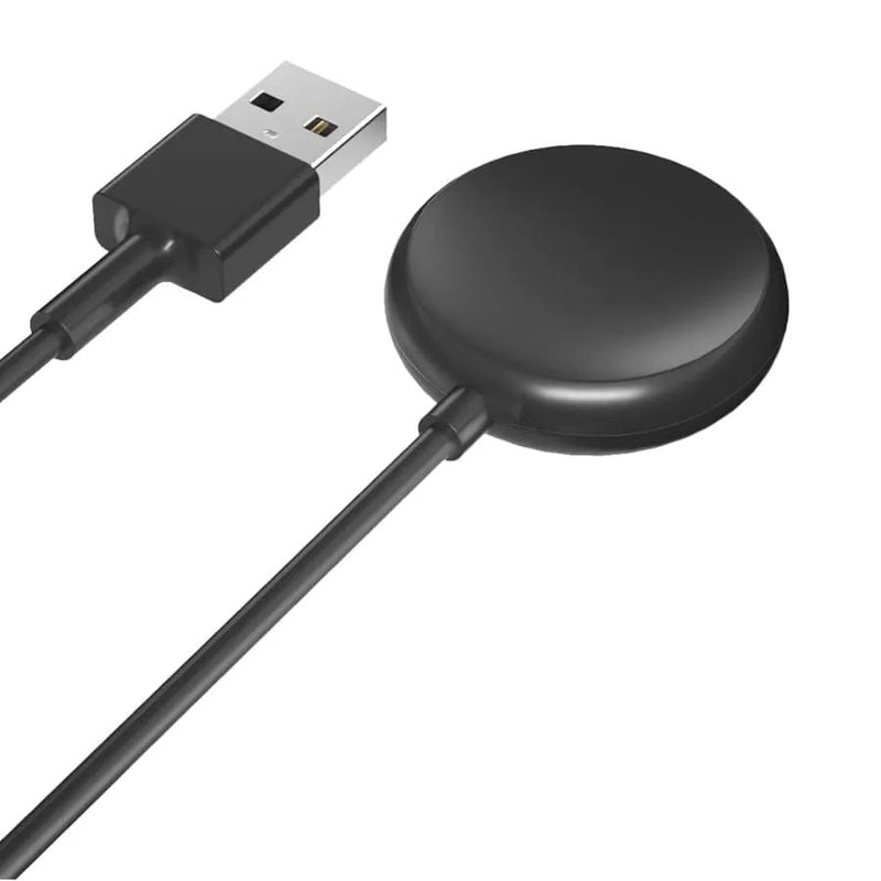 USB-A Magnetic Charger Cable for Google Pixel Watch 1st Gen (Black) 1m by That Watch Shop