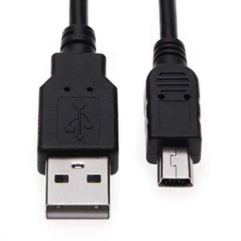 USB-A - Mini USB / Proprietary Charger Cable for Asus Phones (legacy) (Black) 1m by 9eight5