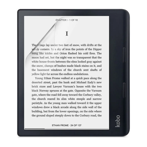 Hydrogel Screen Protector for Kobo Sage (Pack of 2) by 9eight5