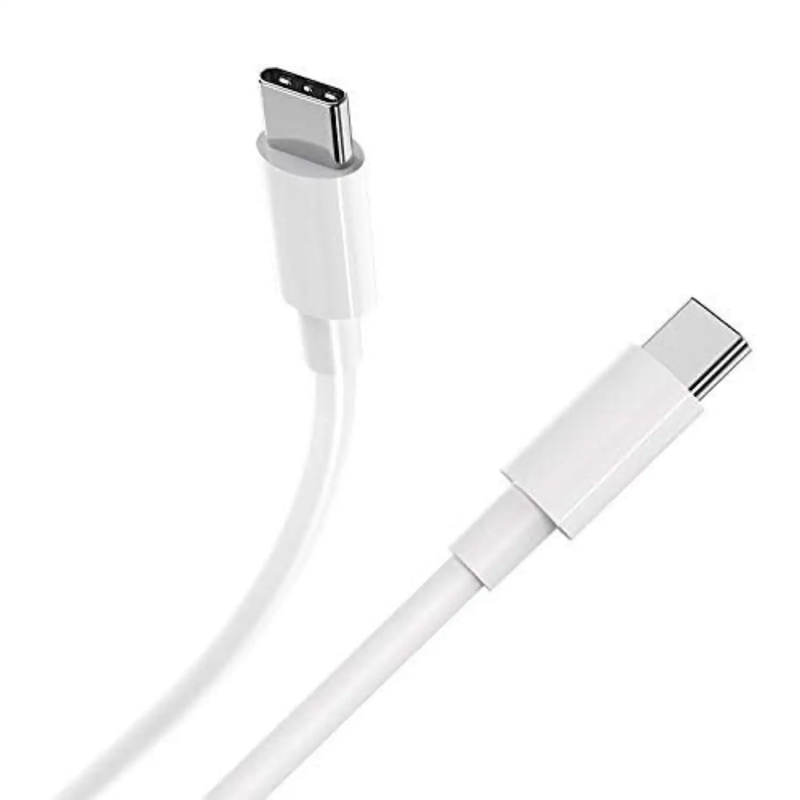 Charger Cable for Motorola Phones USB-C to USB-C (White) 1m by 9eight5