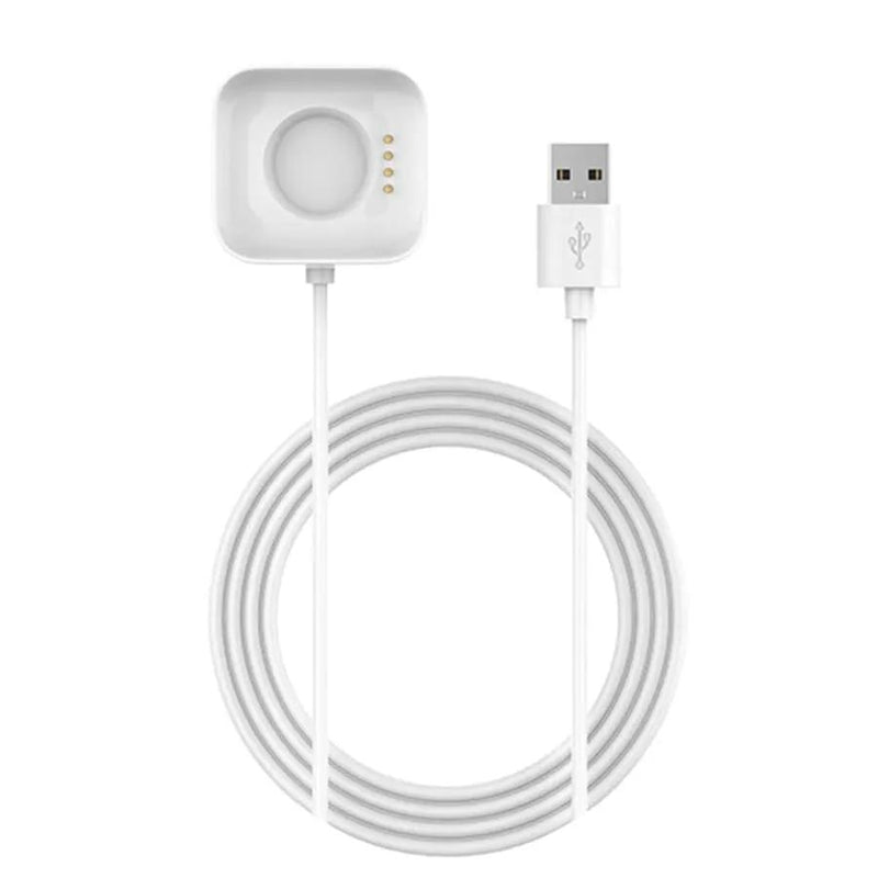 USB-A Charger for OPPO Watch (41mm / 46mm / SE / Free) (White) 1m by That Watch Shop