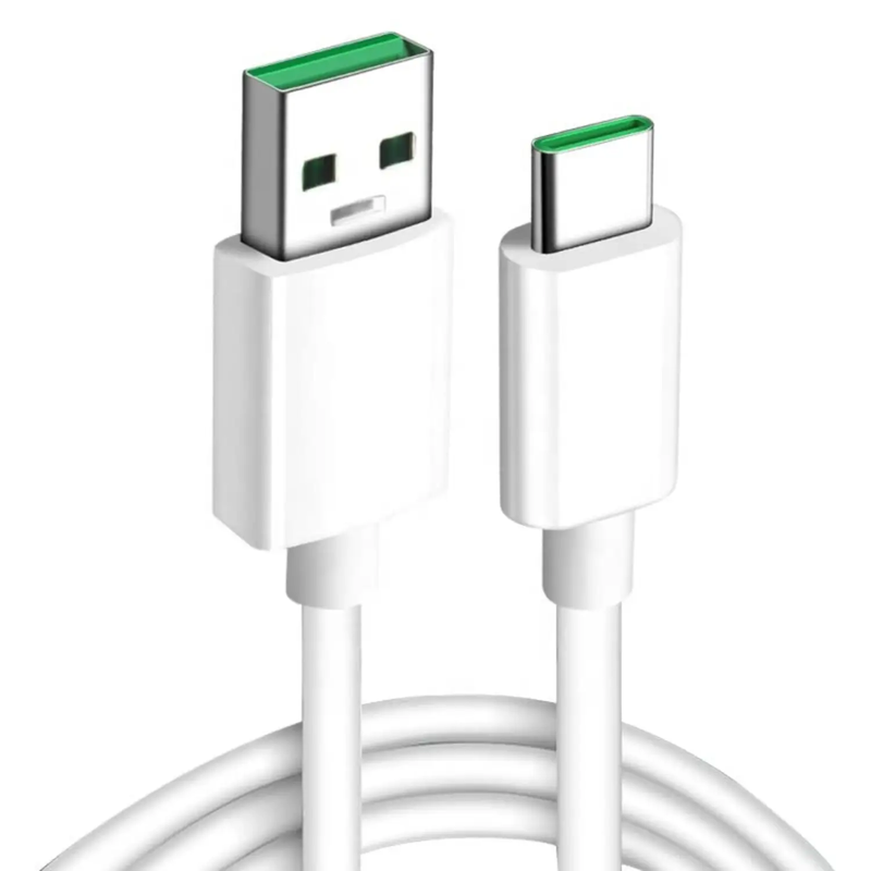 Charger Cable for Oppo Phones Enhanced VOOC/SuperVOOC USB-C (White) 1m by 9eight5