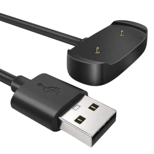 USB-A Magnetic Charger Cable for Amazfit GTR 42mm / GTR 47mm / GTS / T-Rex (Black) 1m by That Watch Shop