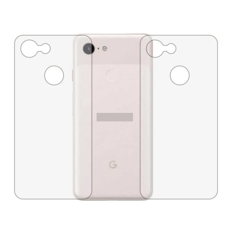 9eight5 Mobile Phone Accessories Back Hydrogel Protector for Google Pixel 3 Back Hydrogel Protector for Google Pixel 3
