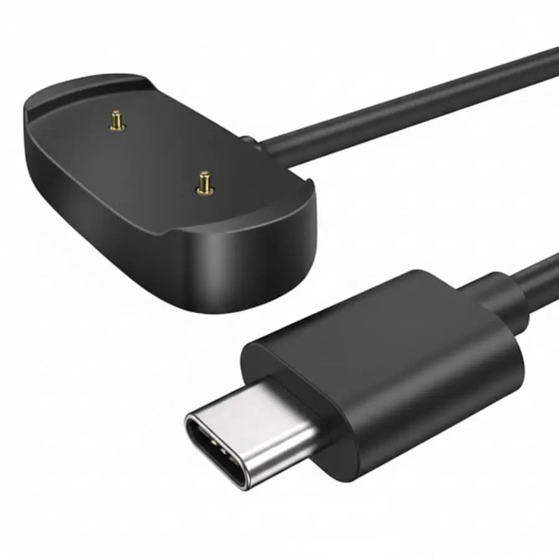 USB-C Magnetic Charger Cable for Amazfit Watch (GTR2/GTS2/Bip U/Bip 3 & More) (Black) 1m by That Watch Shop