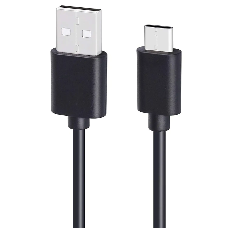 USB-A to USB-C Charger Cable for Vivo Phones (Black) 1m by 9eight5