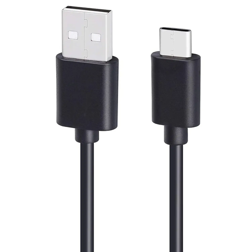 USB-A to USB-C Charger Cable for Vivo Phones (Black) 1m by 9eight5