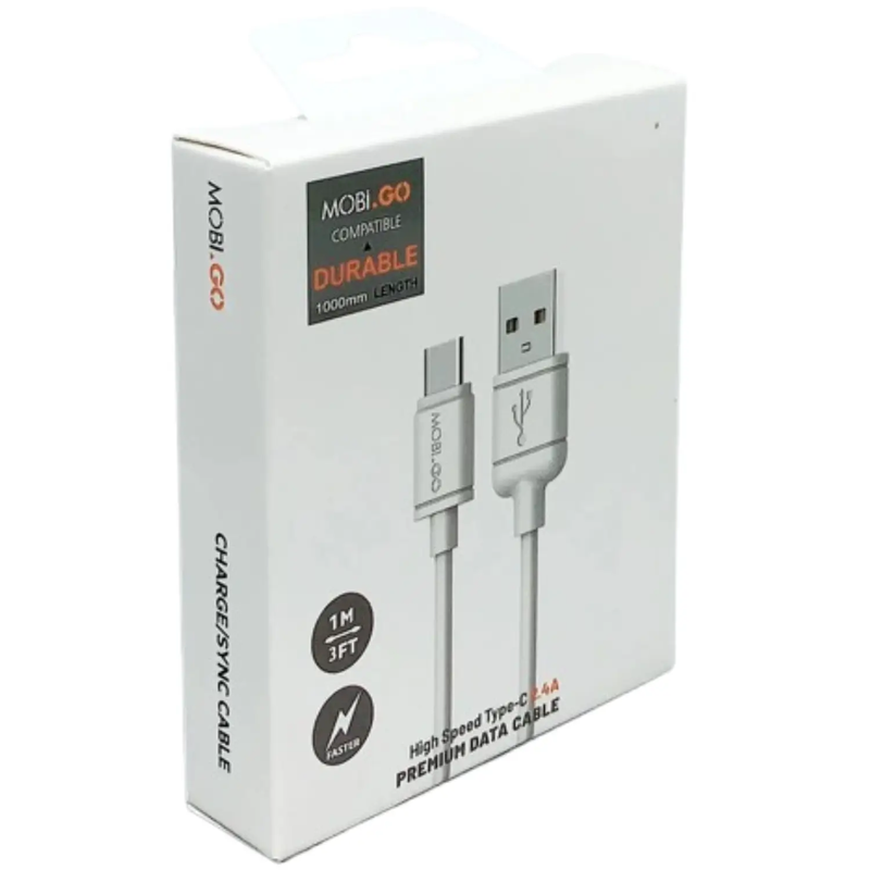 Mobigo 1m USB-A to C cable 201T by 9eight5