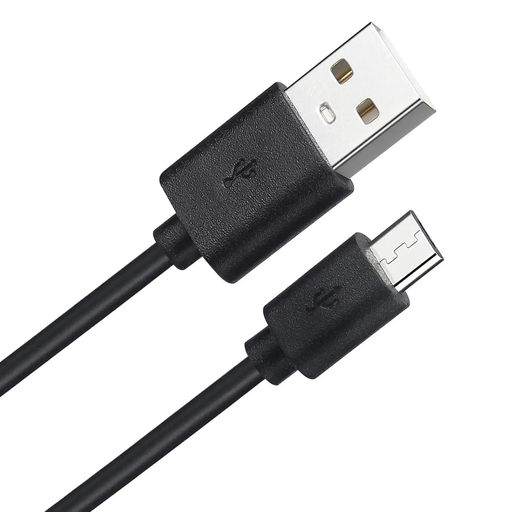USB-A to Micro-USB Charger Cable for LG Phones (Black) 1m by 9eight5
