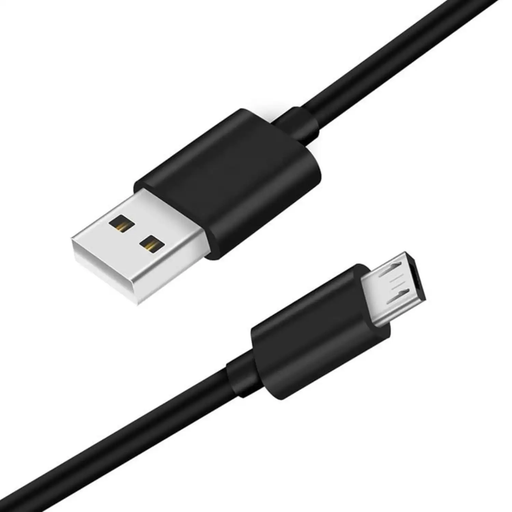 USB-A to micro-USB Charger Cable for TCL Phones (Black) 1m by 9eight5