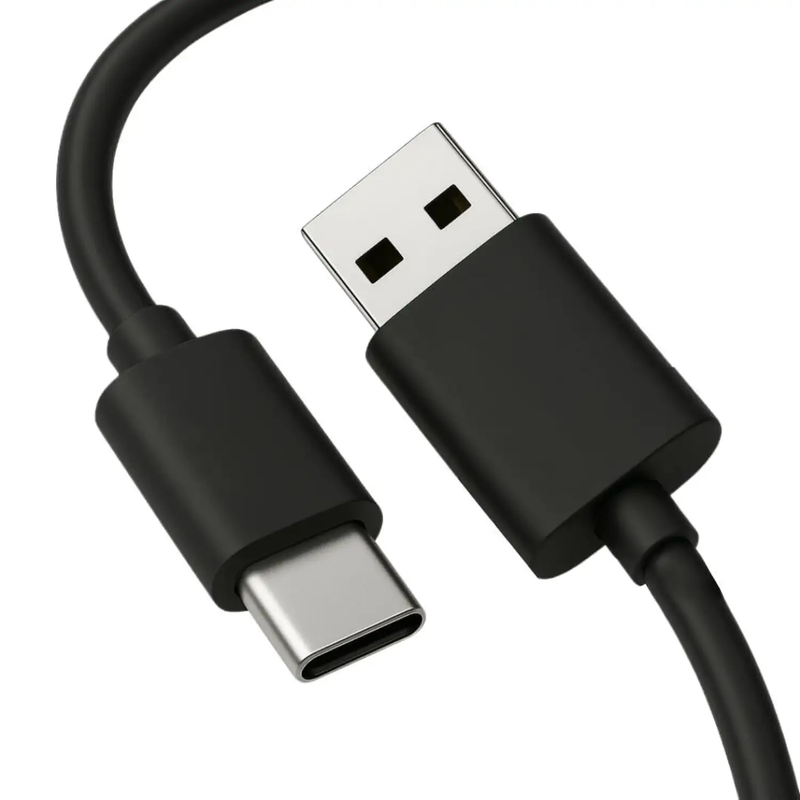 Charger Cable for Google Phones USB-A to USB-C (Black) 1m by 9eight5