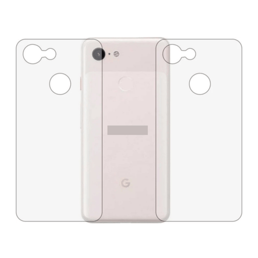 9eight5 Mobile Phone Accessories Back Hydrogel Protector for Google Pixel 3 XL Back Hydrogel Protector for Google Pixel 3 XL
