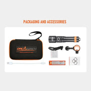 OrcaTorch D710V – 2000 Lumen Video Dive Torch by NZ Diver