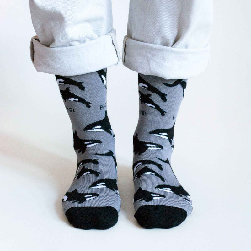 Arctic Animals Bamboo Socks Gift Box of 3 by Barekind NZ