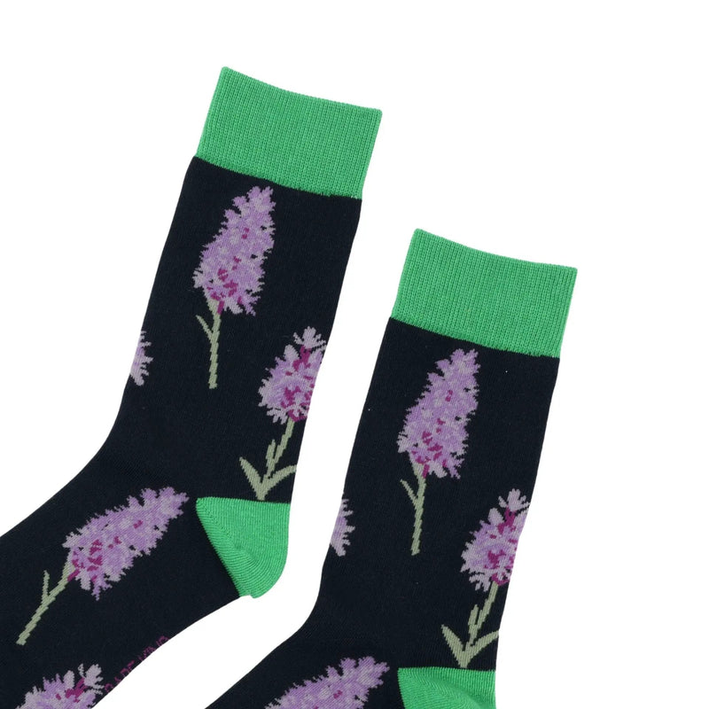 Save the Orchid Bamboo Socks by Barekind NZ