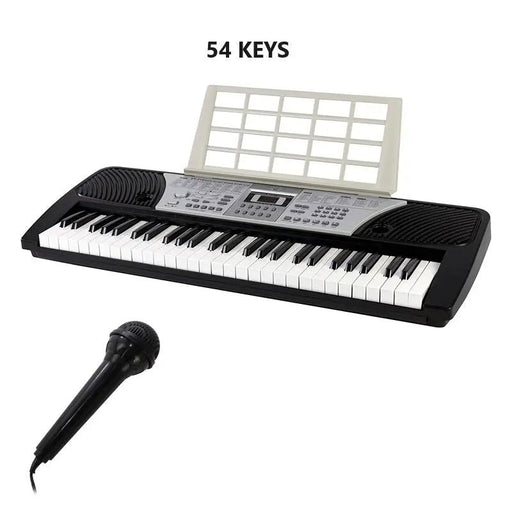 Electronic KEYBOARD ORGAN PIANO 54-Key Multi-Functional by dealonline.co.nz