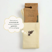 Save the Otter Ribbed Bamboo Socks by Barekind NZ