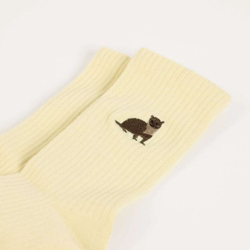 Save the Otter Ribbed Bamboo Socks by Barekind NZ
